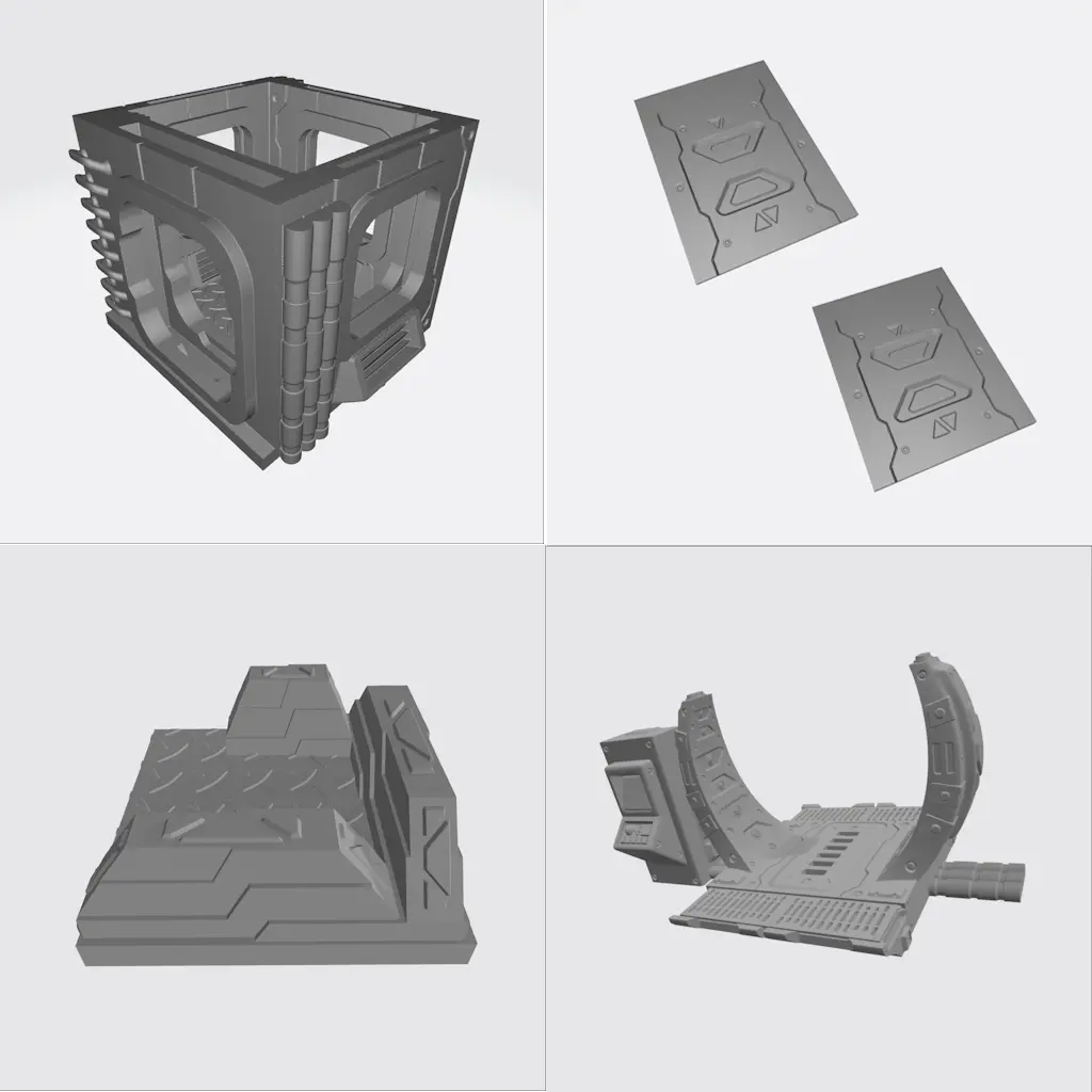 X-Terrain Checkpoint Building