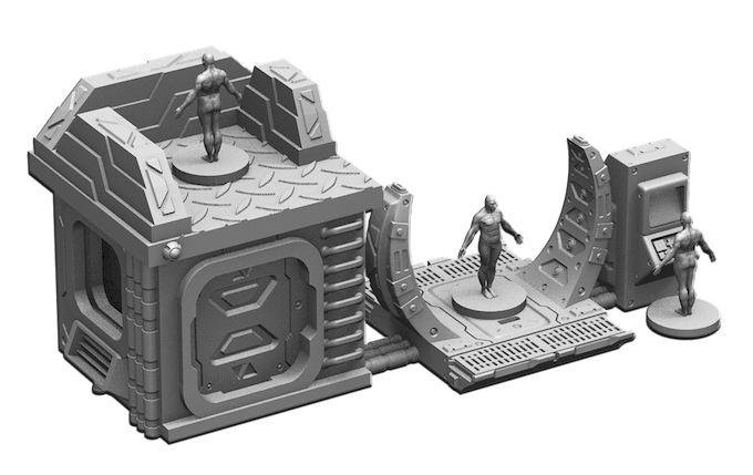 X-Terrain Checkpoint Building