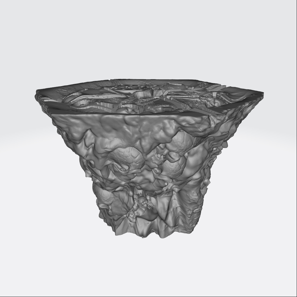 Throne bottom of the Forgotten